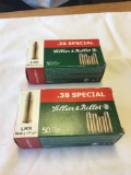 Lot of 2 Sellier & Bellot .38 Special 158 gr.