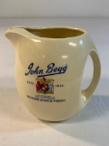 Vintage John Begg Pub Jug Bar Pitcher