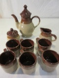 9 Piece Ceramic Tea/Coffee Set