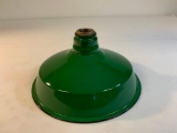 Vintage Green Porcelain Pendant Light Shade