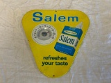 Vintage Salem Cigarettes Thermometer Metal Sign