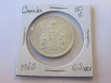 1965 .80 Silver Canadian Half Dollar