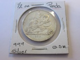 .999 Silver 1/2oz Panda Bullion