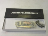 1969 Chevy Camaro Jumbo Folding Knife NEW