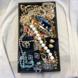 Tray Lot of Miscellaneous Jewelry