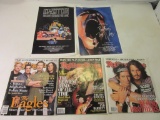 Lot of 3 Rolling Stone Magazines & 2 Band Posters