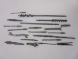 Bag Lot of Various Steel Drill Bits, Wrenches