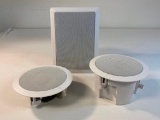 Lot of 3 Home In wall Mount Speakers