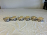 Wallace China Lot of 6 Longhorn Chili Cups