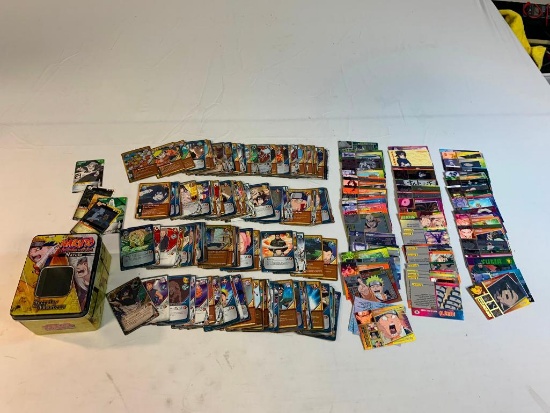 Lot of Anime Naruto Trading Cards Shonen Jump