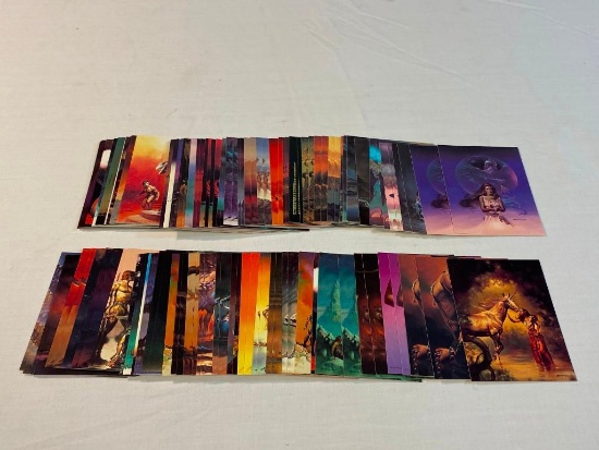 Lot of 122 BORIS Art Trading Cards