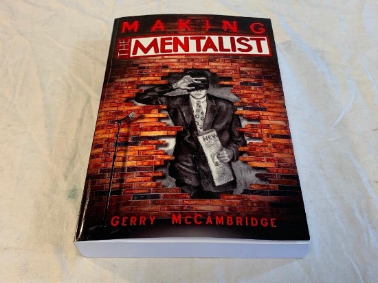 Making the Mentalist Gerry McCambridge Signed Book