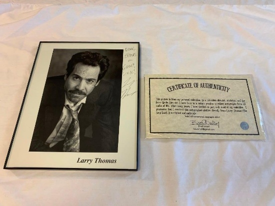 LARRY THOMAS Autograph Framed Photo with COA