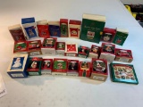 Lot of 26 Hallmark Keepsake Christmas Ornaments