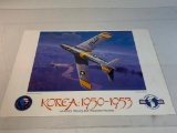 Air Force Museum Aviation Korea 1950-1953 Poster