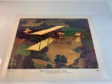 John McCurdy Great Moments Aviation History Litho