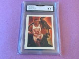 SCOTTIE PIPPEN 1991 Hoops Card Graded 8.5 NM MT+