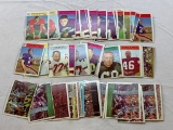 1966 philadelphia Football Cards Lot of 53