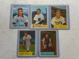 1954 Bowman Baseball Lot of 5 Cards
