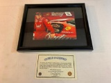 DALE EARNHARDT JR Autograph NASCAR Photo COA