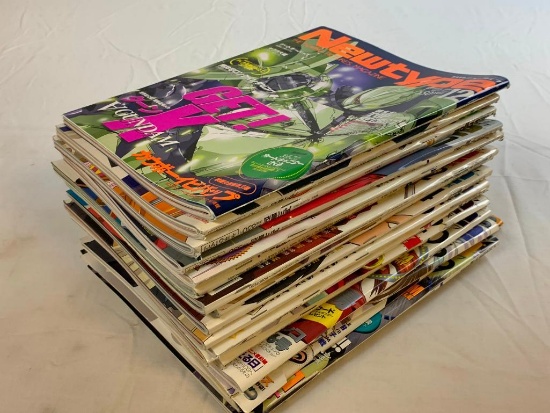 Lot of 18 NEWTYPE Anime Magazines