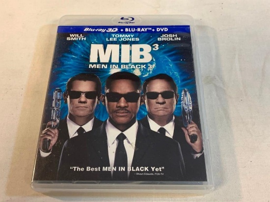 MEN IN BLACK 3 3D Blu-ray Movie