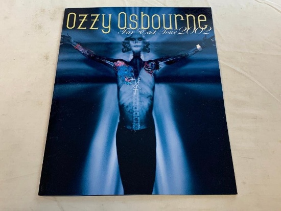 OZZY OSBOURNE Far East Tour 2002 Book