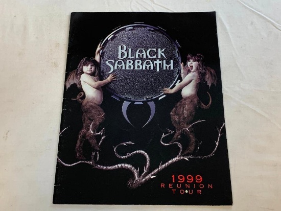 Black Sabbath 1999 Reunion Tour Book