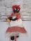 Tabasco folk-art African American cloth doll