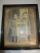 Vintage framed photograph of two boys