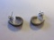 .925 Silver Pair of Small Earrings 3.2g