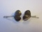 Pair of .925 Silver Heart Tassel Earrings 2.9g