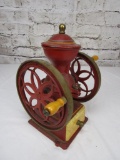 Vintage John Wright Coffee Mill Grinder Cast Iron
