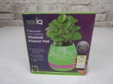 Red bluetooth musical flower pot new in box