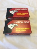 Lot of two 50 cartridges American Eagle 9mm Luger