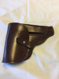 Brown Leather Latch Holster