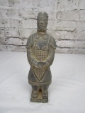 Chinese terracotta clay warrior soldier figurine