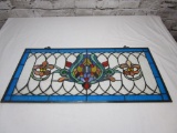 Contemporary stained glass pane