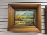 Painting of Rolling Hills Framed 22