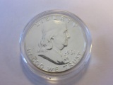 1961 .90 Silver Franklin Half Dollar BU