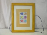 Print of 6 Leaves of Different Colors by Paula Manning Signed and Numbered 4/25