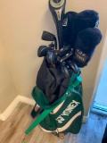 Set of YONEX Graphite Boron Golf Clubs with bag