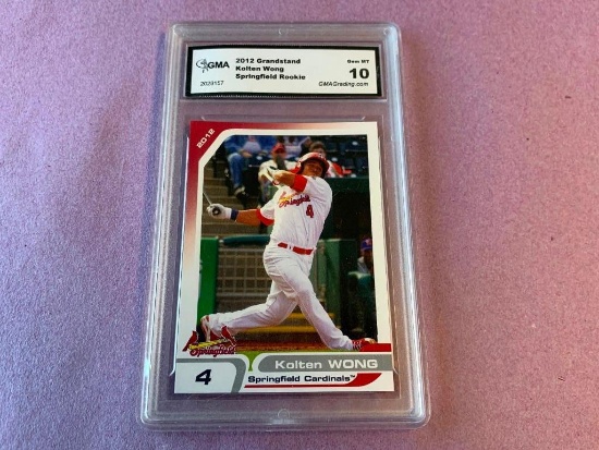 KOLTEN WONG 2012 Grandstand RC Graded 10 GEM by GMA