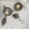 Lot of 3 Genuine Silver Misc Tea-Strainers