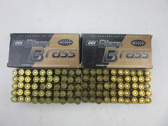 100 Rounds Blazer Brass .45 Auto 230GR FMJ