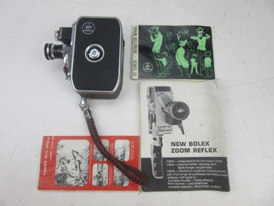 Vintage Bolex Zoom Reflex Camera w/ Manual