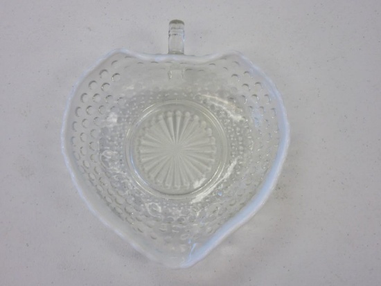 Fenton Hobnail Nappy Dish 6.25"x7"