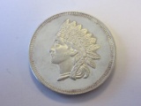 .999 Silver 1oz Native American Chief Bullion