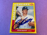 STEVE GARVEY Dodgers AUTOGRAPH Baseball Card