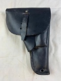 Vintage Black Leather Panazol Pistol Holster